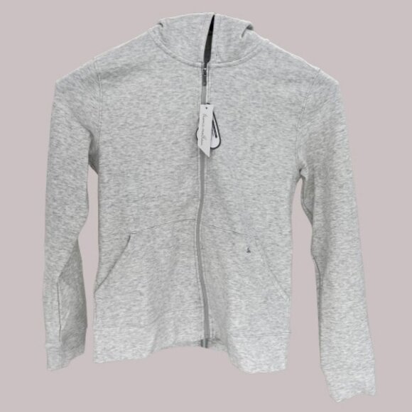 Travis Mathew Women’s Cloud Full Zip Hoodie Heather Light Grey XS, XL - Picture 1 of 3